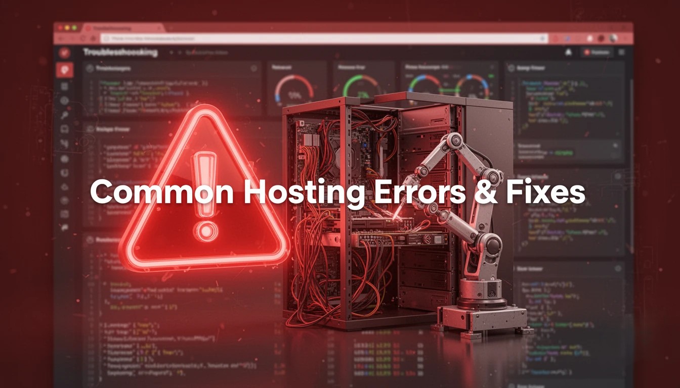 common hosting errors and fixes guide