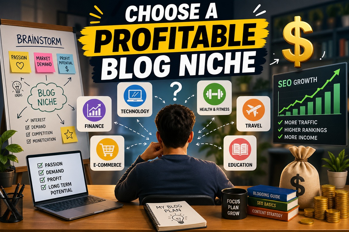 how to choose a blog niche that makes money guide