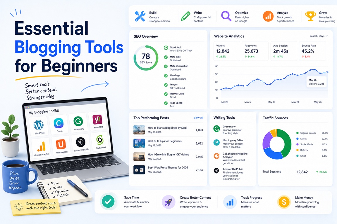 blogging tools every beginner needs guide